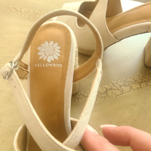 Yellowbox Platform Sandals size 8.5 - Picture 6 of 7